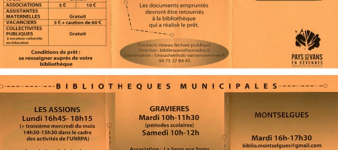 Bibliothèque de Malbosc
