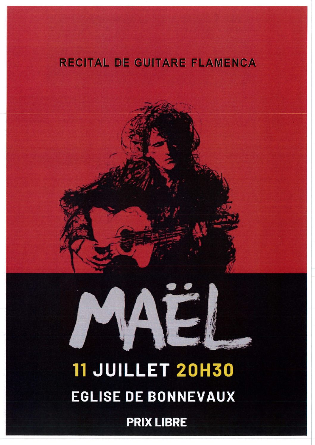 Maël : Concert de guitare Flamenco