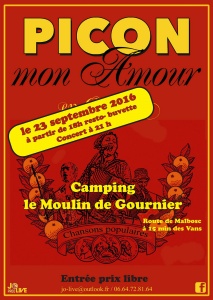 Picon Mon Amour- Moulin de Gournier 23 9 16