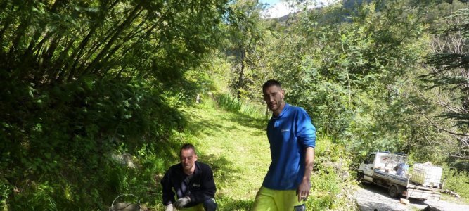 Article Midi Libre : L’arrivée de l’eau potable est imminente dans le bas du village de Bonnevaux